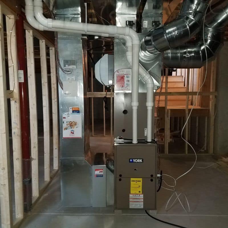 Furnace & Air Conditioner New Construction
