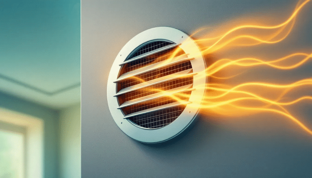 warm air vents HVAC cooling system problems