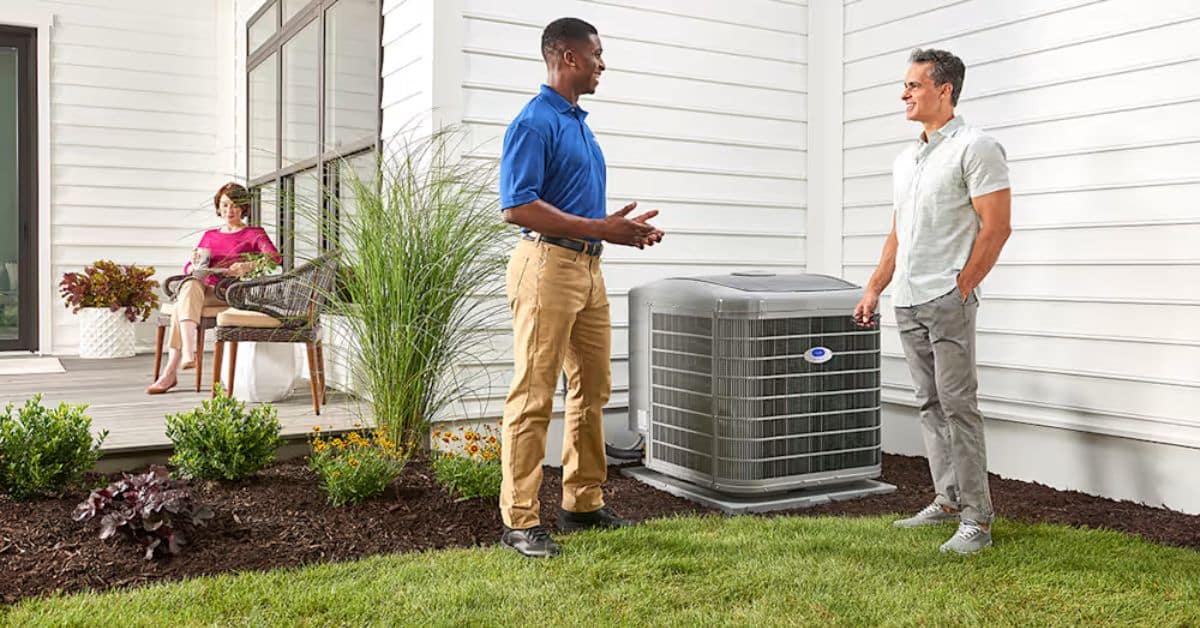 comfort advisor explains how much is a new unit to homeowners