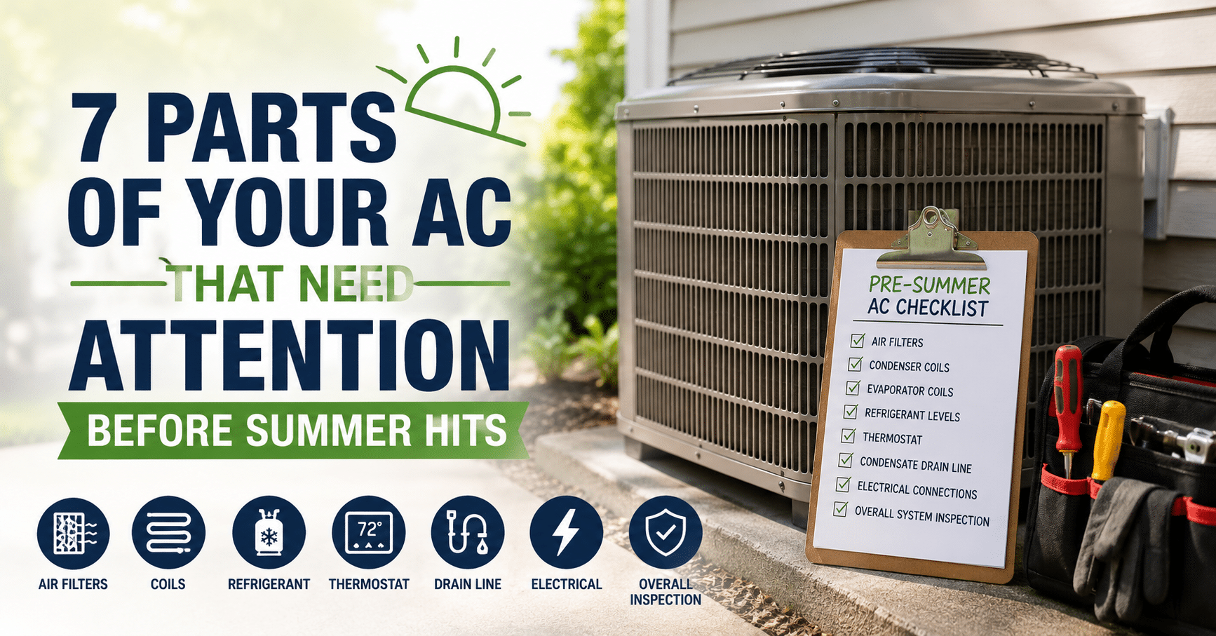 7 Parts of Your AC That Need Attention Before Summer Hits