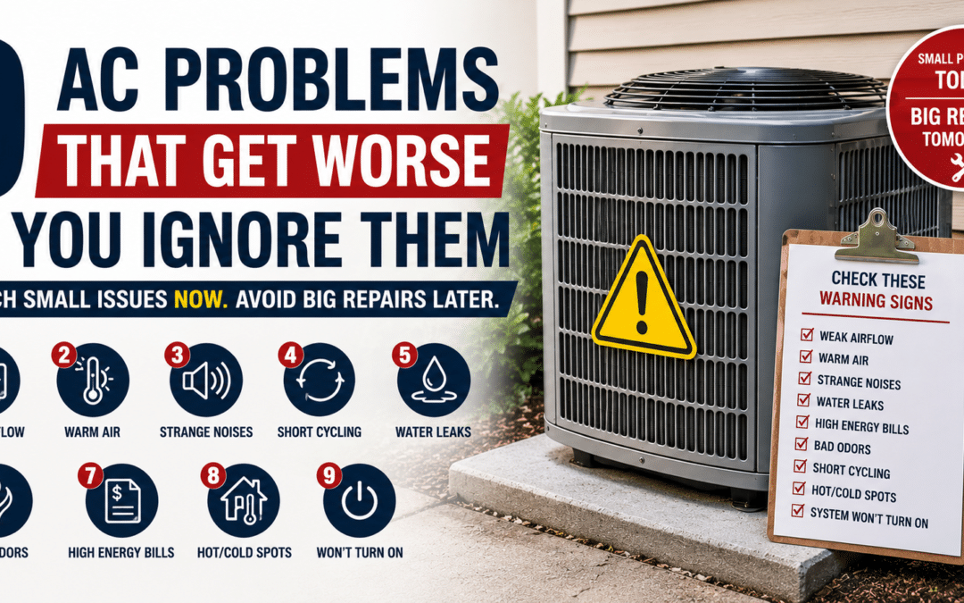 9 AC Problems That Get Worse If You Ignore Them