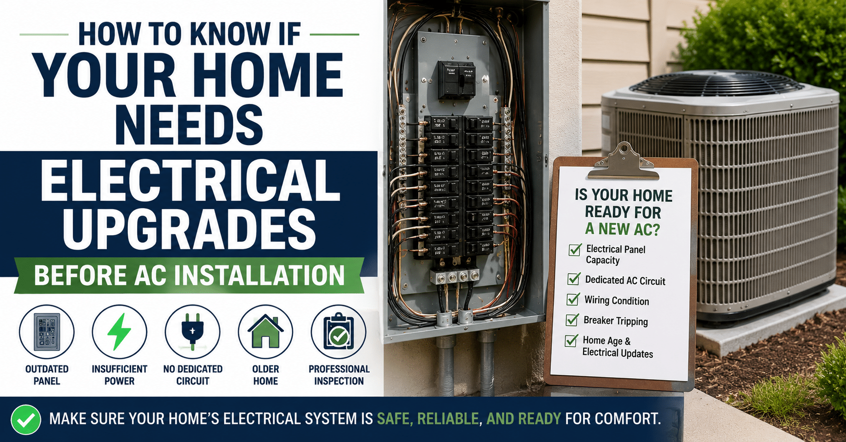 Electrical Upgrades Before AC Installation