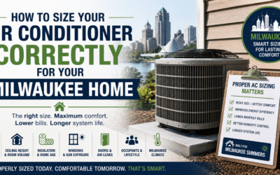 How to Size Your Air Conditioner Correctly for Your Milwaukee Home?